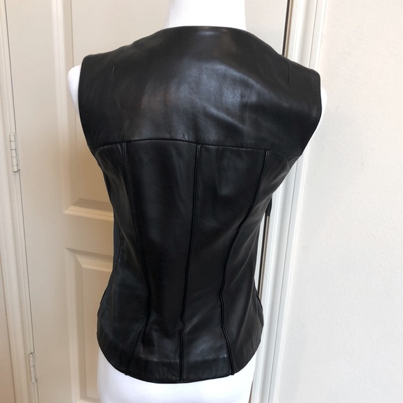 Banana Republic Leather Vest - Picture 4 of 17